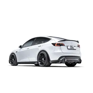 TESLA MODEL Y CARBON FIBER REAR DIFFUSER V2 photo 4
