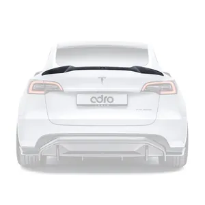 TESLA MODEL Y CARBON FIBER SPOILER V2 photo 1