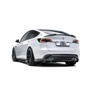 TESLA MODEL Y CARBON FIBER SPOILER V2 photo 3