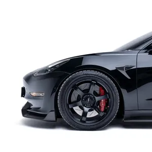 TESLA MODEL 3 CARBON FIBER FRONT LIP V2 รูปที่ 6