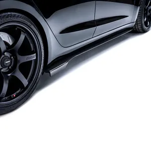 TESLA MODEL 3 CARBON FIBER SIDE SKIRTS V2 รูปที่ 3