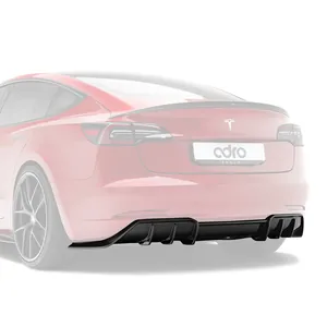 TESLA MODEL 3 PREPREG REAR DIFFUSER V1 รูปที่ 1