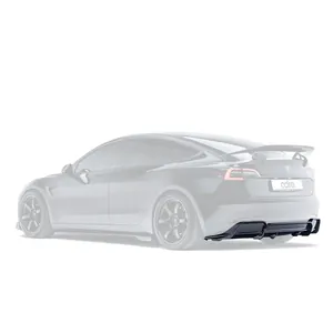 TESLA MODEL 3 CARBON FIBER REAR DIFFUSER V2 รูปที่ 1