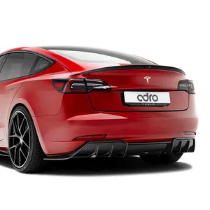 TESLA MODEL 3 PREPREG SPOILER V1 รูปที่ 2