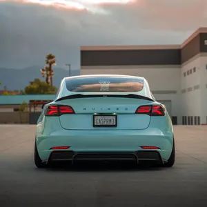 TESLA MODEL 3 CARBON FIBER SPOILER V2 รูปที่ 2