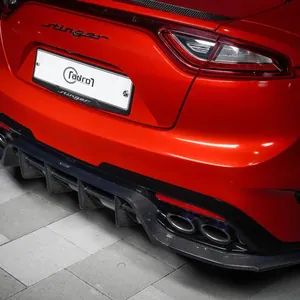 KIA STINGER CARBON FIBER REAR DIFFUSER V2 photo 3