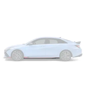HYUNDAI ELANTRA N CARBON FIBER SIDE SKIRTS V1 photo 1