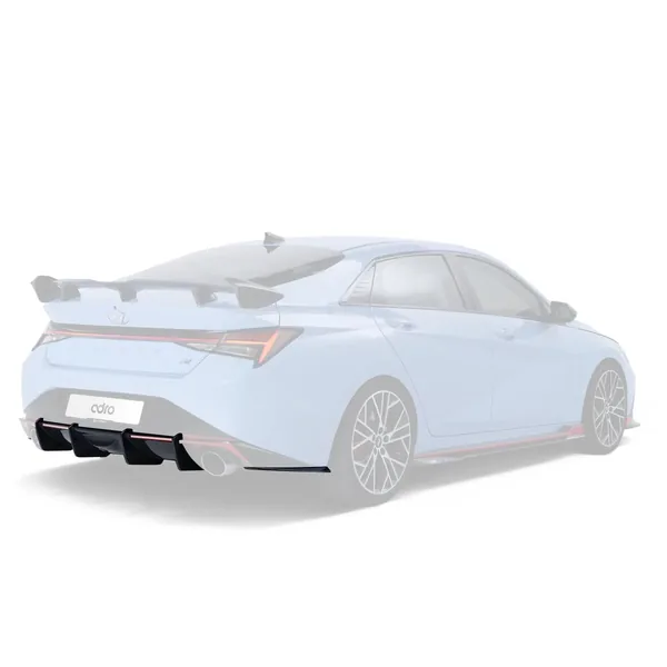HYUNDAI ELANTRA N CARBON FIBER REAR DIFFUSER