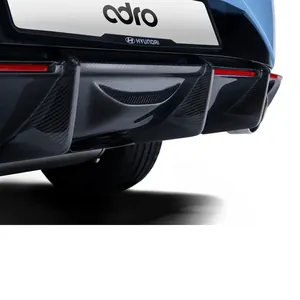 HYUNDAI ELANTRA N CARBON FIBER REAR DIFFUSER photo 3