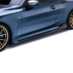 BMW G22 M440i CARBON FIBER SIDE SKIRTS photo 3
