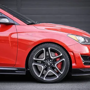 HYUNDAI VELOSTER N CARBON FIBER FRONT LIP V1 photo 5