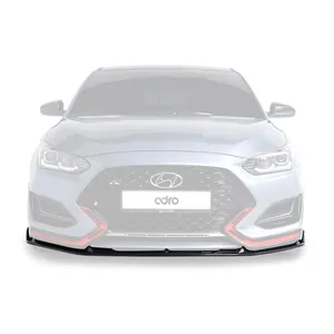 HYUNDAI VELOSTER N CARBON FIBER FRONT LIP (A TYPE) V2 photo 1