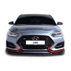 HYUNDAI VELOSTER N CARBON FIBER FRONT LIP (A TYPE) V2 photo 2