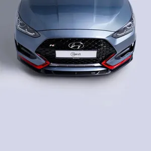 HYUNDAI VELOSTER N CARBON FIBER FRONT LIP (A TYPE) V2 photo 3
