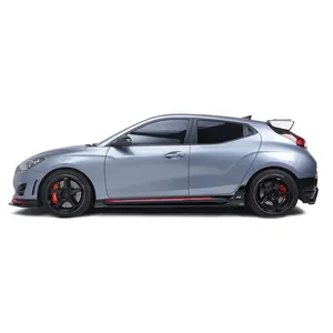 HYUNDAI VELOSTER N CARBON FIBER SIDE SKIRTS V2 photo 2