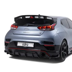HYUNDAI VELOSTER N CARBON FIBER REAR DIFFUSER photo 2
