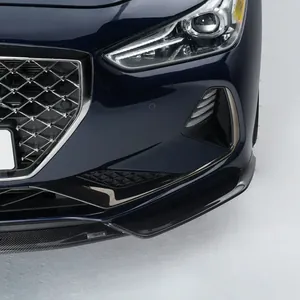 GENESIS G70 CARBON FIBER FRONT LIP V3 photo 3