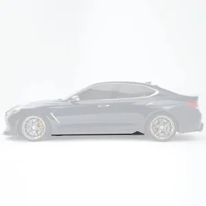 GENESIS G70 CARBON FIBER SIDE SKIRTS V3 photo 1