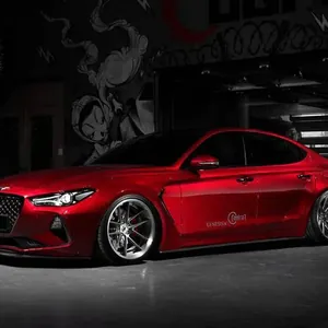 GENESIS G70 CARBON FIBER SIDE SKIRTS V2 photo 6