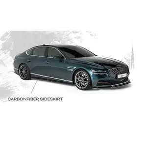 GENESIS G80 (RG3) CARBON FIBER SIDE SKIRTS V2 photo 4