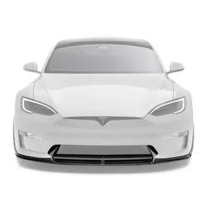 TESLA MODEL S PLAID PREPREG FRONT LIP photo 1