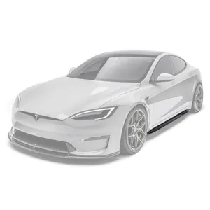 TESLA MODEL S PLAID PREPREG SIDE SKIRTS photo 1