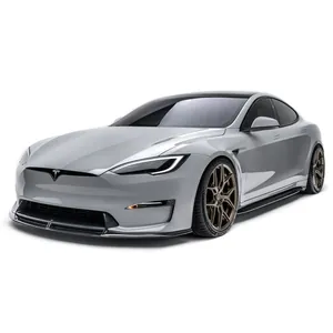 TESLA MODEL S PLAID PREPREG SIDE SKIRTS photo 3