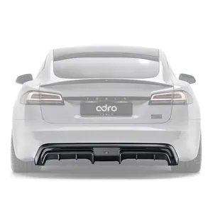TESLA MODEL S PLAID PREPREG REAR DIFFUSER photo 1