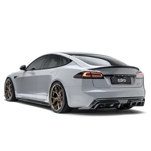 TESLA MODEL S PLAID PREPREG REAR DIFFUSER photo 4