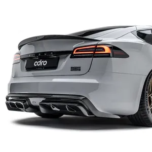 TESLA MODEL S PLAID PREPREG SPOILER photo 2