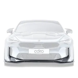 KIA STINGER CARBON FIBER UPPER + LOWER LIP SET V2 photo 1