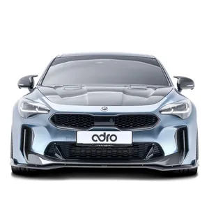 KIA STINGER CARBON FIBER UPPER + LOWER LIP SET V2 photo 2