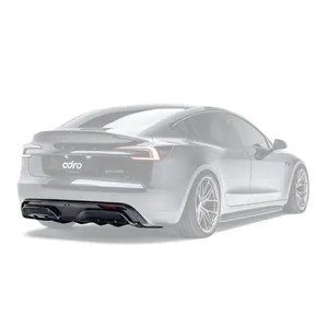 TESLA MODEL 3 HIGHLAND CARBON FIBER REAR DIFFUSER photo 1