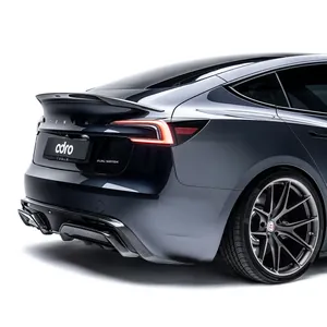 TESLA MODEL 3 HIGHLAND CARBON FIBER REAR DIFFUSER photo 3