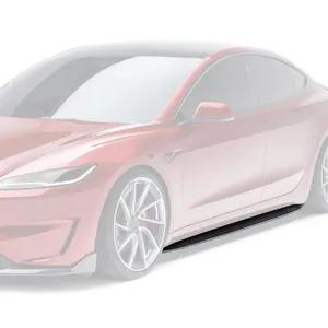 TESLA MODEL 3 HIGHLAND & PERFORMANCE CARBON FIBER SIDE SKIRTS 第 1 张
