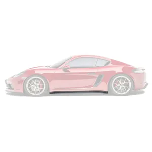 PORSCHE 718 PREPREG SIDE SKIRTS photo 1
