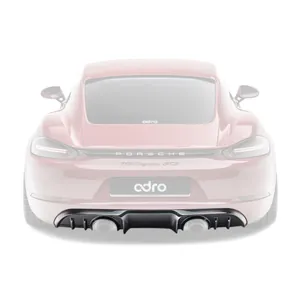 PORSCHE 718 PREPREG REAR DIFFUSER photo 1