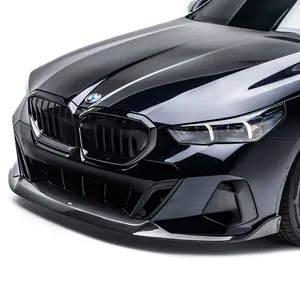BMW G60 5-SERIES CARBON FIBER FRONT LIP photo 2