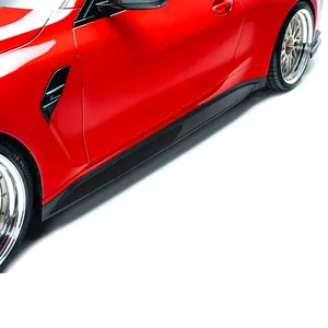 BMW G82 M4 PREPREG SIDE SKIRTS V2 photo 4