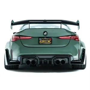 BMW G82 M4 AT-R3 SWAN NECK WING - FLAT photo 5