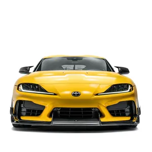TOYOTA GR SUPRA PREPREG FRONT BUMPER CANARDS (ADRO BUMPER) photo 5