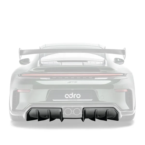 PORSCHE 992.2 GT3 PREPREG CARBON FIBER REAR DIFFUSER