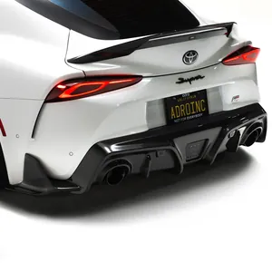 TOYOTA GR SUPRA CARBON FIBER REAR DIFFUSER V2 photo 4