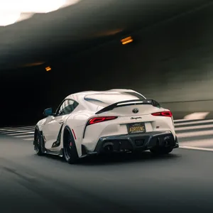 TOYOTA GR SUPRA CARBON FIBER REAR DIFFUSER V2 photo 7