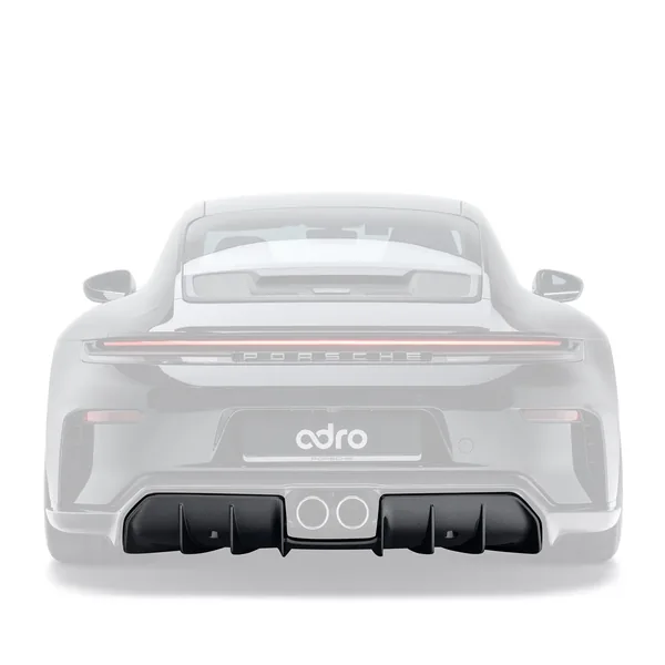 PORSCHE 992.2 GT3 TOURING PREPREG CARBON FIBER REAR DIFFUSER