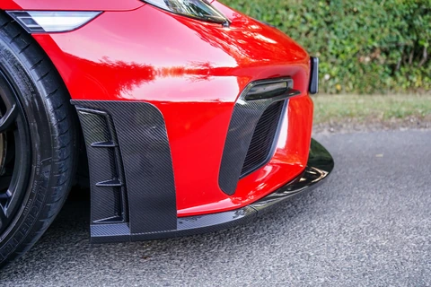 แอร์เคิร์เทนหน้า GT4 สเปก Road DISSIDENT สำหรับ Porsche 718 GT4 / Spyder 2