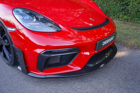 แอร์เคิร์เทนหน้า GT4 สเปก Road DISSIDENT สำหรับ Porsche 718 GT4 / Spyder 3