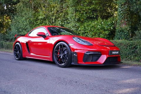 ชุดคาร์บอนด้านหน้า (Road) DISSIDENT สำหรับ Porsche 718 GT4 / Spyder 2