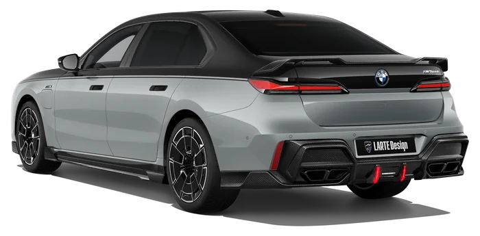 BMW 7 Series G70 — With kit · rear