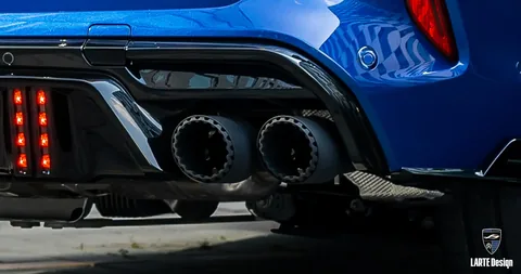 Twin Exhaust Tips 3